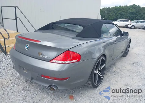 2008 BMW 650I из США, поврежденный, VIN WBAEB53548CX62579